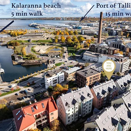 Apartment Stylish 1br Kalaranna, Walk To Old Town, Port, Cafes Tallinn