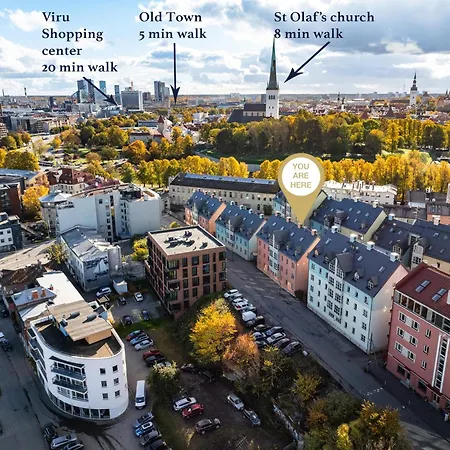 Stylish 1br Kalaranna, Walk To Old Town, Port, Cafés * Tallin